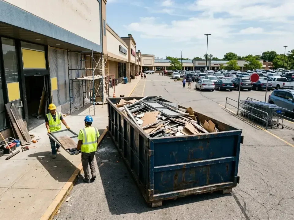 retail-store-renovation-debris-003 — frequently asked questions, Roll-off Dumpster Rentals in Halfway, MD